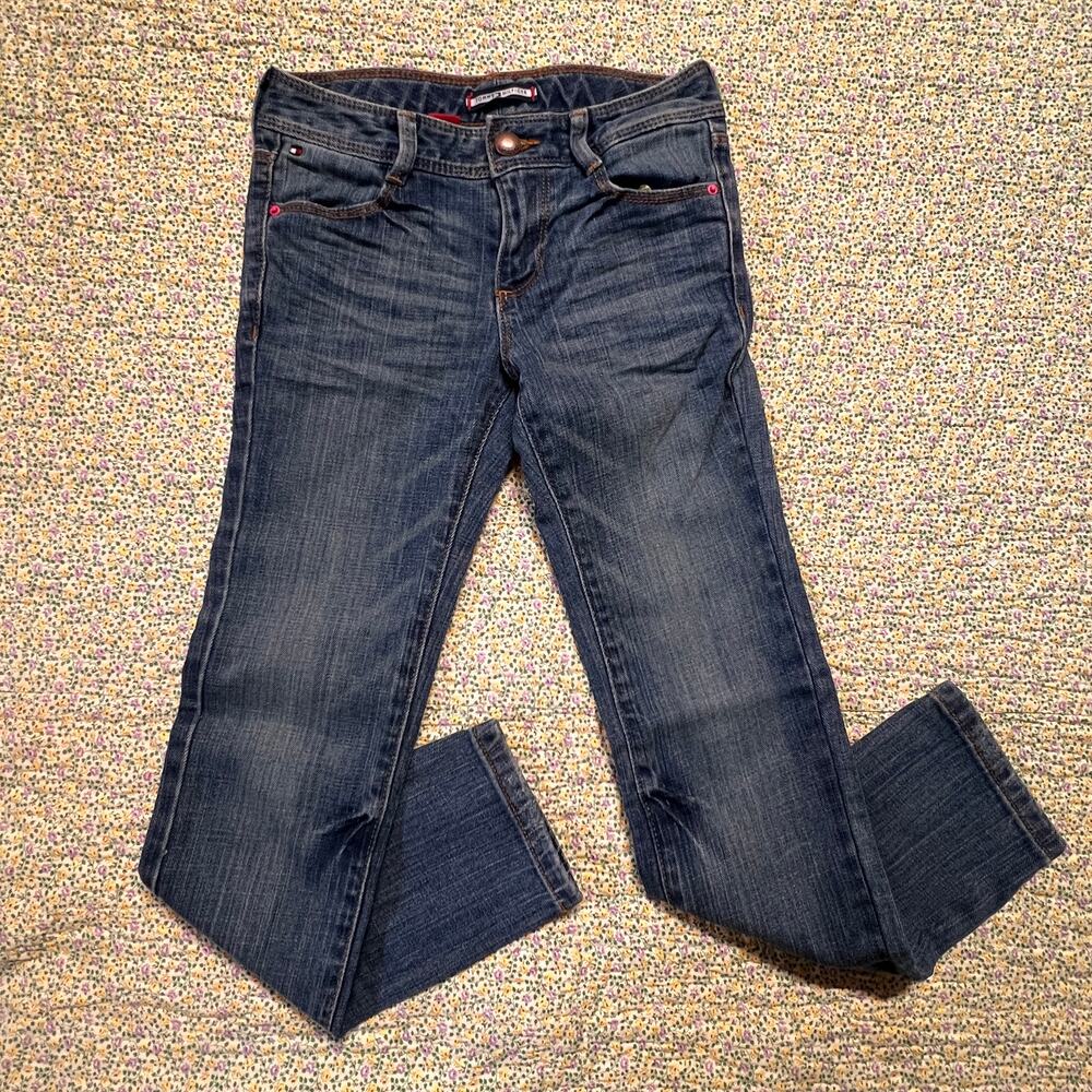 TOMMY HILFIGER DENIM STRAIGHT LEG PANTS SIZE 7 NWT